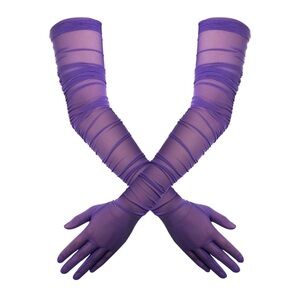 Purple Opera Gloves 💜